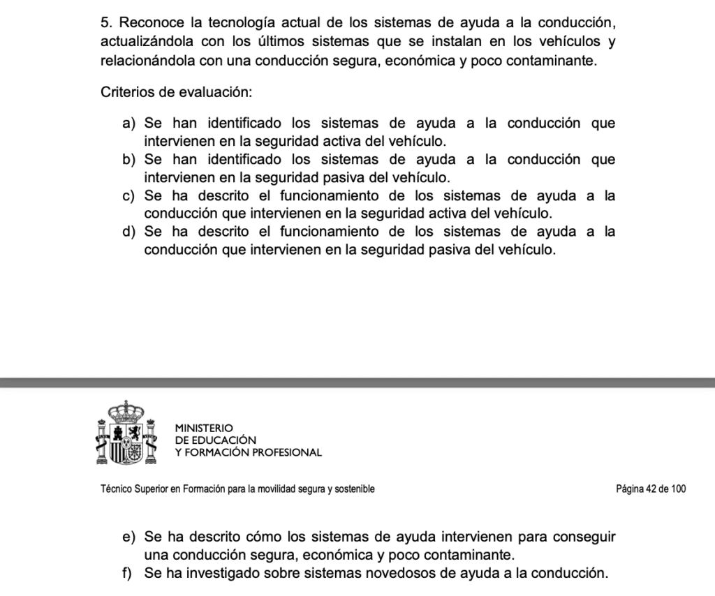 Imagen de un artículo sobre tecnología de sistemas de ayuda a la conducción en coches eléctricos.