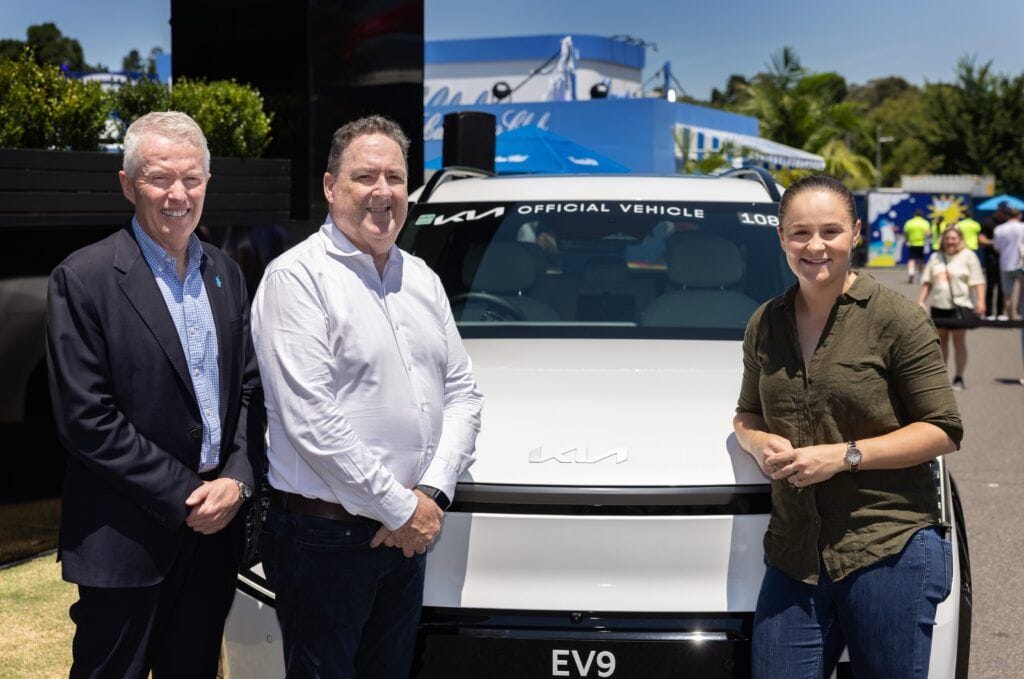 Kia electrifica el Open de Australia