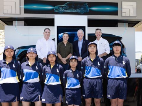Kia electrifica el Open de Australia