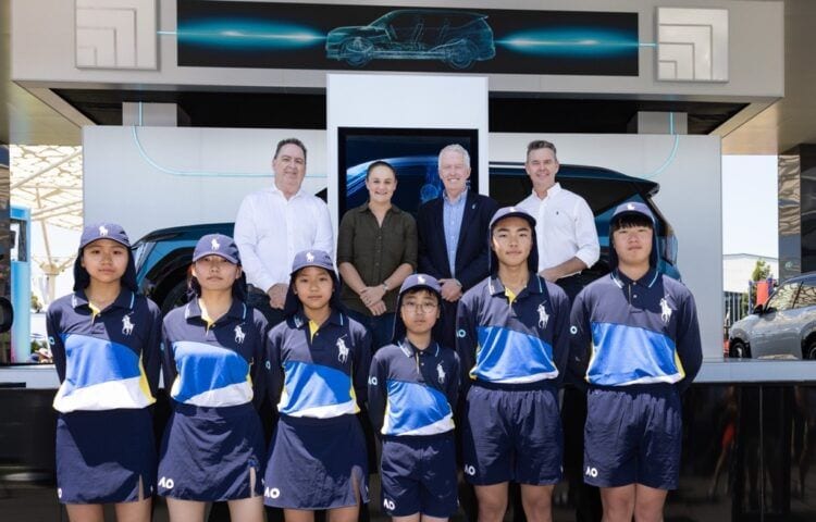Kia electrifica el Open de Australia