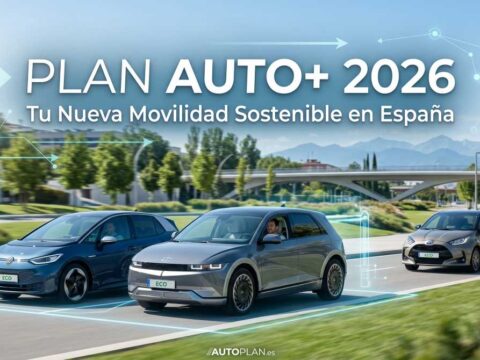Plan Auto+ 2026 ayudas coche eléctrico