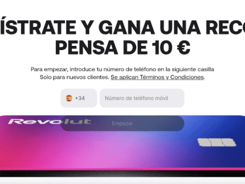 Abre tu cuenta en Revolut gratis y consigue 10€ de bienvenida con tu primera compra
