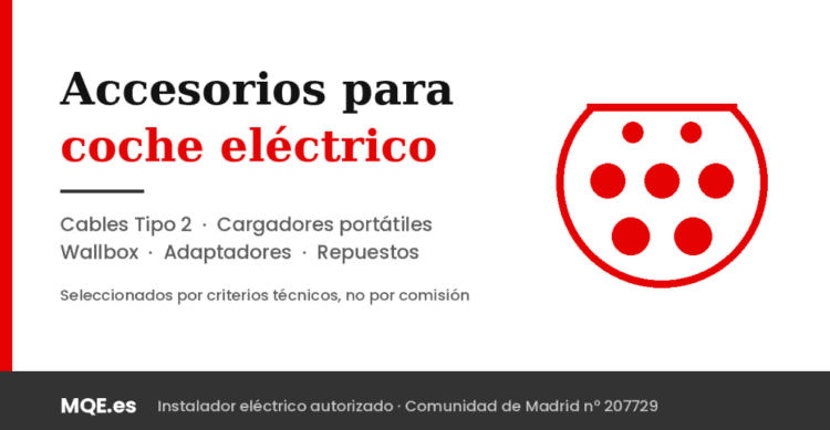 EVSHOP: cables, cargadores y accesorios para coche eléctrico accesorios para coche eléctrico
